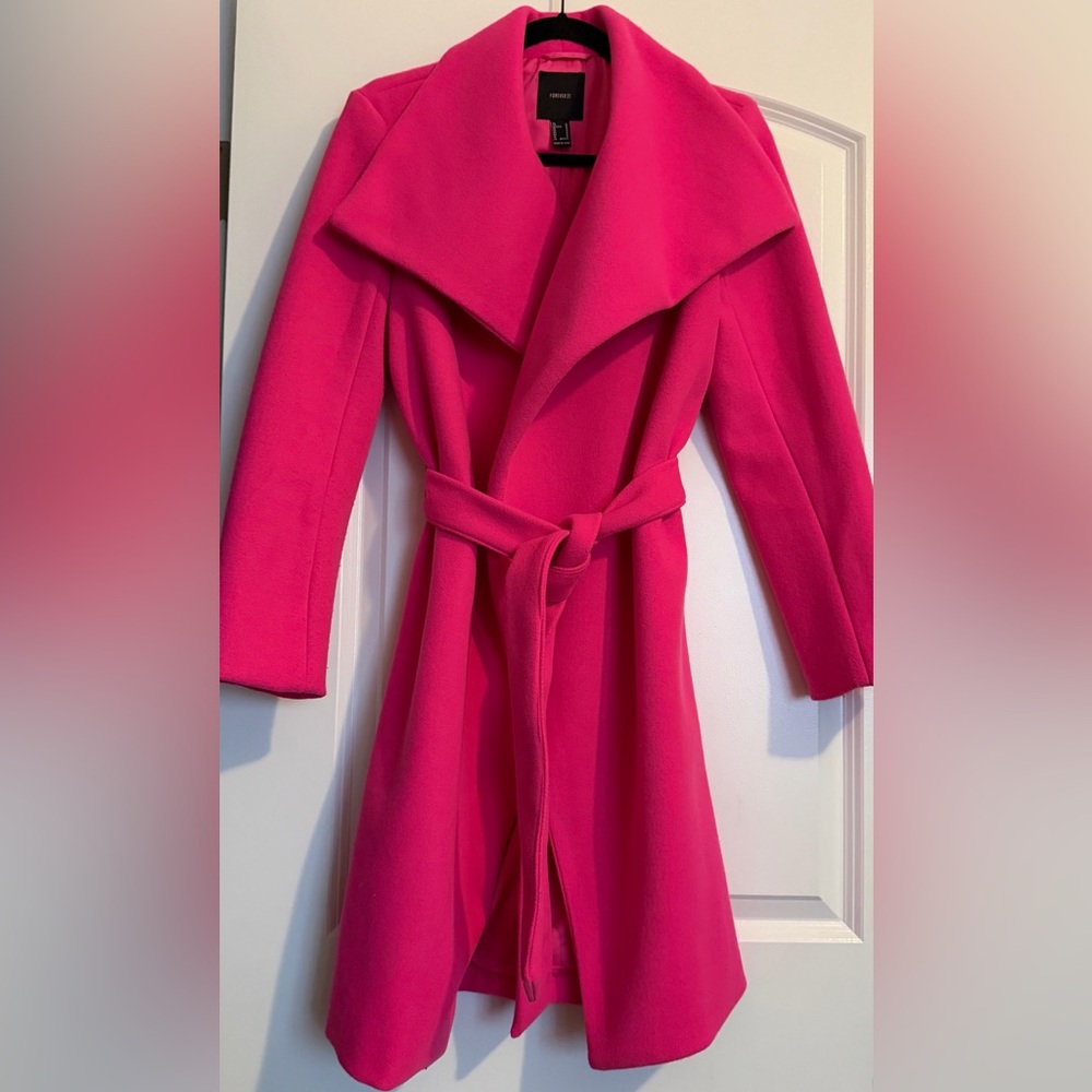 Forever 21 Hot Pink Outerwear